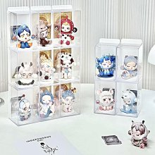盲盒展示架防塵收納盒透明手辦展示亞克力公仔泡泡瑪特展示盒批發 價格比較,價格查詢,歷史價格詳細信息