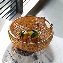 美式收納盒收納籃鐵絲網格布藝桌面門口雜物居家收納整理儲物筐-黑黃【AAA5642】 歷史價格詳細信息