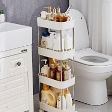 夾縫置物架 浴室夾縫櫃置物架窄縫收納櫃廁所衛生間儲物櫃落地 歷史價格詳細信息