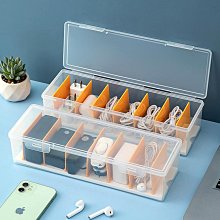 ~爆款熱賣 收納盒~ins透明無印風飾品收納盒首飾盒旅行便攜小盒子頭繩發飾頭飾發夾 歷史價格詳細信息