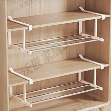 鞋架家用可伸縮鞋柜分層隔板鞋托下掛置物架收納神器整理鞋子托架 歷史價格詳細信息