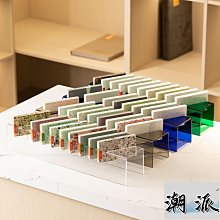 石材小樣品展示架大理石石英石精鋼石色卡玻璃樣品臺面收納展覽架 歷史價格詳細信息