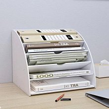 聯勝百貨公司現貨 文件架 辦公桌桌面書架 多層大容量文件框 文件夾架 收納盒置物 歷史價格詳細信息