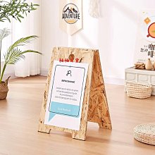 廣告牌展示架斜面落地三角雙面海報促銷折疊架子kt板手提立式防風 歷史價格詳細信息