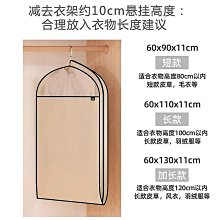 立體衣服防塵套加寬加大全封閉大衣罩半透明衣服套衣柜防塵遮衣袋【規格不同，價格不同】~特價 歷史價格詳細信息