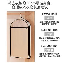 立體衣服防塵套加寬加大全封閉大衣罩半透明衣服套衣柜防塵遮衣袋【規格不同，價格不同】~特價 歷史價格詳細信息