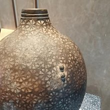 日本京燒 火入 火缽 建水 已故名家平安靜山 富田靜山造，手 歷史價格詳細信息