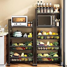 廚房菜籃子置物架多層落地可移動放水果蔬菜收納家用多功能小推車【沃匠家居工具】 歷史價格詳細信息