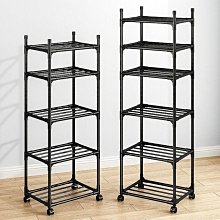 多功能廚房置物架落地多層置物帶門櫥櫃碗碟收納櫃鍋具電器儲物櫃 歷史價格詳細信息