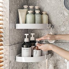 【熱賣】浴室轉角架鋁制置物架衛生間淋浴房洗漱臺三角籃收納護欄高45毫米 歷史價格詳細信息