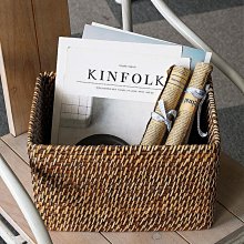 Kens仿藤編購物籃 日式買菜籃子手提花籃編織包野餐籃 寵物水果籃*爆款 歷史價格詳細信息