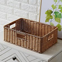 收納儲物盒子家用桌面雜物整理箱廚房帶蓋收納筐化妝品零食收納盒 歷史價格詳細信息