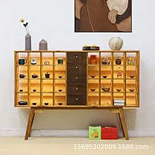 老榆木展示櫃實木博古架新中式落地隔斷書櫃茶葉架古董展示架 歷史價格詳細信息