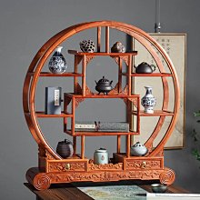 博古架紅花梨實木榫卯結構紫砂茶壺架古玩展示架仿古中式多寶閣格 歷史價格詳細信息