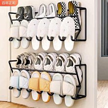 免打孔鞋架 免打孔門後鞋架簡易門口家用室內浴室拖鞋架壁掛式鞋架子收納神器 歷史價格詳細信息