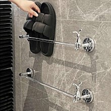 免打孔鞋架 浴室置物架免打孔亞克力浴巾收納架廁所洗漱臺毛巾架壁掛式拖鞋架 歷史價格詳細信息