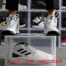 透明收納盒側開磁吸鞋盒鞋子收納盒球鞋展示柜防氧化加厚塑料鞋墻 歷史價格詳細信息