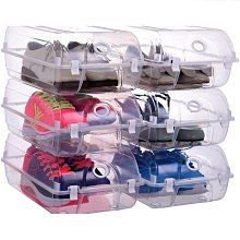 耐奔鞋盒收納盒硬透明塑料鞋架鞋櫃放鞋收納神器抽-正正精品 歷史價格詳細信息