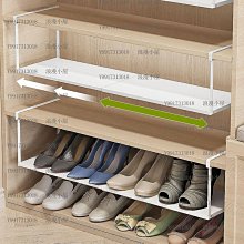 鞋架家用可伸縮鞋柜分層隔板鞋托下掛置物架收納神器整理鞋子托架 歷史價格詳細信息