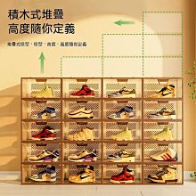 鞋子收納盒 鞋盒 PVC免安裝家用透明鞋子收納盒加厚鋼架可折疊收納箱床底收納鞋盒 MY069 歷史價格詳細信息