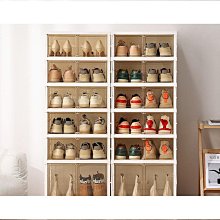 免安裝鞋盒收納盒加厚防塵透明鞋子鞋柜神器鞋收納整理箱折疊鞋架 歷史價格詳細信息