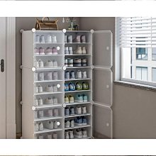 免安裝鞋盒透明抽屜式鞋子收納盒客廳收納鞋櫃加厚可移動摺疊鞋架 歷史價格詳細信息