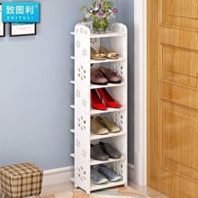 鞋架子簡易門口多層經濟型家用省空間收納神器宿舍小窄分層隔板【沃匠家居工具】 歷史價格詳細信息