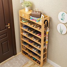 鞋架簡易多層收納鞋柜家用門口室內放經濟型實木色置物架子大容量~特價家用雜貨 歷史價格詳細信息