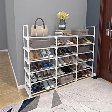鞋架子多層家用鞋柜簡易進門口室內好看防塵收納架宿舍小型省空間~特價 歷史價格詳細信息