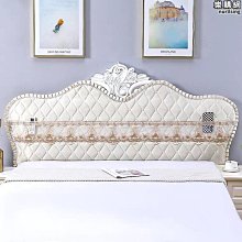 床頭套防塵罩1.8m床簡約夾棉拆洗軟包實木保護套床頭罩 歷史價格詳細信息