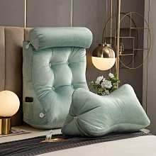 床頭靠墊軟包大靠背臥床半躺護腰孕婦半臥位三角床上靠枕 歷史價格詳細信息