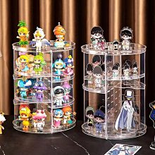 【萌趣潮玩】吧唧立牌展示架 防塵 旋轉 明星周邊 咕卡收納盒 桌面收納 大容量 透明亞克力 價格比較,價格查詢,歷史價格詳細信息