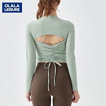 瑜伽服女健身運動上衣緊身速幹長袖顯瘦跑步訓練套裝春秋網紅新款 歷史價格詳細信息