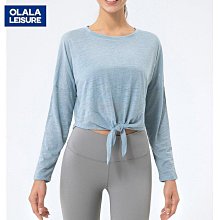 瑜伽服上衣女長袖健身服休閑運動跑步修身彈力速幹顯瘦春夏款t卹 歷史價格詳細信息
