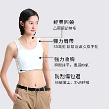 【買5送1】 les 束胸內衣 透氣網眼 束胸背心 三排扣 束胸衣 束胸 拉鏈 短款舒適型裹胸三色（S-5XL） 9 價格比較,價格查詢,歷史價格詳細信息