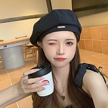 設計感小眾貝雷帽女夏季薄款透氣韓系復古時尚顯臉小畫家蓓蕾帽潮 歷史價格詳細信息