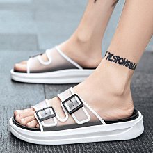 涼鞋男 拖鞋男 新款夏季男沙灘鞋網紅外穿海邊涼鞋情侶魔術貼男涼鞋防滑防臭防水 歷史價格詳細信息