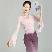 舞蹈服女古典舞舞練功服上衣舞形體基訓服手套指袖瑜伽服 歷史價格詳細信息