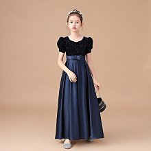 供應 女童素色鋼琴禮服表演裙白色主持人公主裙表演服花童婚紗氣質 禮服  鋼琴服  表演服 歷史價格詳細信息