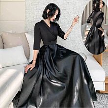 新款大合唱演出服合唱團演出服女長裙中老年雪紡連衣裙宴會晚禮服-kby科貝 歷史價格詳細信息