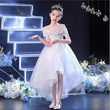 女童蓬蓬網紗亮片短袖洋裝 中大童洋裝 女童洋裝 女童連衣裙 【蘋果小舖】(AA) 2102 A7 歷史價格詳細信息