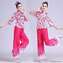 秧歌舞服裝腰鼓舞演出服新款中老年廣場舞東北大秧歌隊舞蹈裙 歷史價格詳細信息