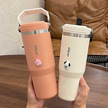 冷霸冰霸杯 帶杯蓋吸管 900ml 保溫杯 車載水壺 保溫保冷杯 運動水壺 手搖飲杯 便攜車載杯 長效保冷 歷史價格詳細信息