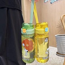 史努比水壺 tritan水壺 防摔水壺 大容量水壺 史努比 可愛便攜 兒童水杯 防摔水瓶 大容量水壺 歷史價格詳細信息