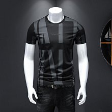 夏季短袖t恤男士圓領絲光棉潮流精神小夥半袖上衣修身時尚 歷史價格詳細信息