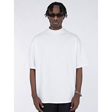 純棉素面落肩情侶短T【A1800】白 五分袖 over size aoyama_store 歷史價格詳細信息