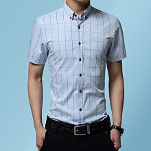 夏季短袖襯衫男韓版潮流緊身五分袖襯衫休閒拼接髮型師五分袖上衣服 歷史價格詳細信息