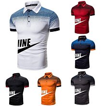 男式短袖polo衫 休閒時尚短袖T恤 夏季時尚休閒男式商務馬球t恤 T卹男士 對比色拼接Polo衫-至簡原創 歷史價格詳細信息