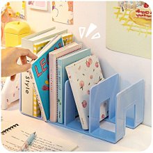 書立架創意ins風高中生簡約立放書的架子書靠桌面書本學生收納用 B4iD 歷史價格詳細信息