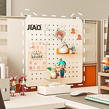 洞洞板免打孔辦公桌面收納放置款洞洞板臥室格子間屏風掛洞洞板 歷史價格詳細信息